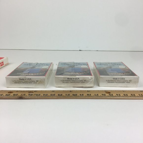 3 Vtg Mostly Sealed Redman Fine Cut Tobacco Playing Cards 1 Harolds‎ Club Reno - Picture 6 of 8